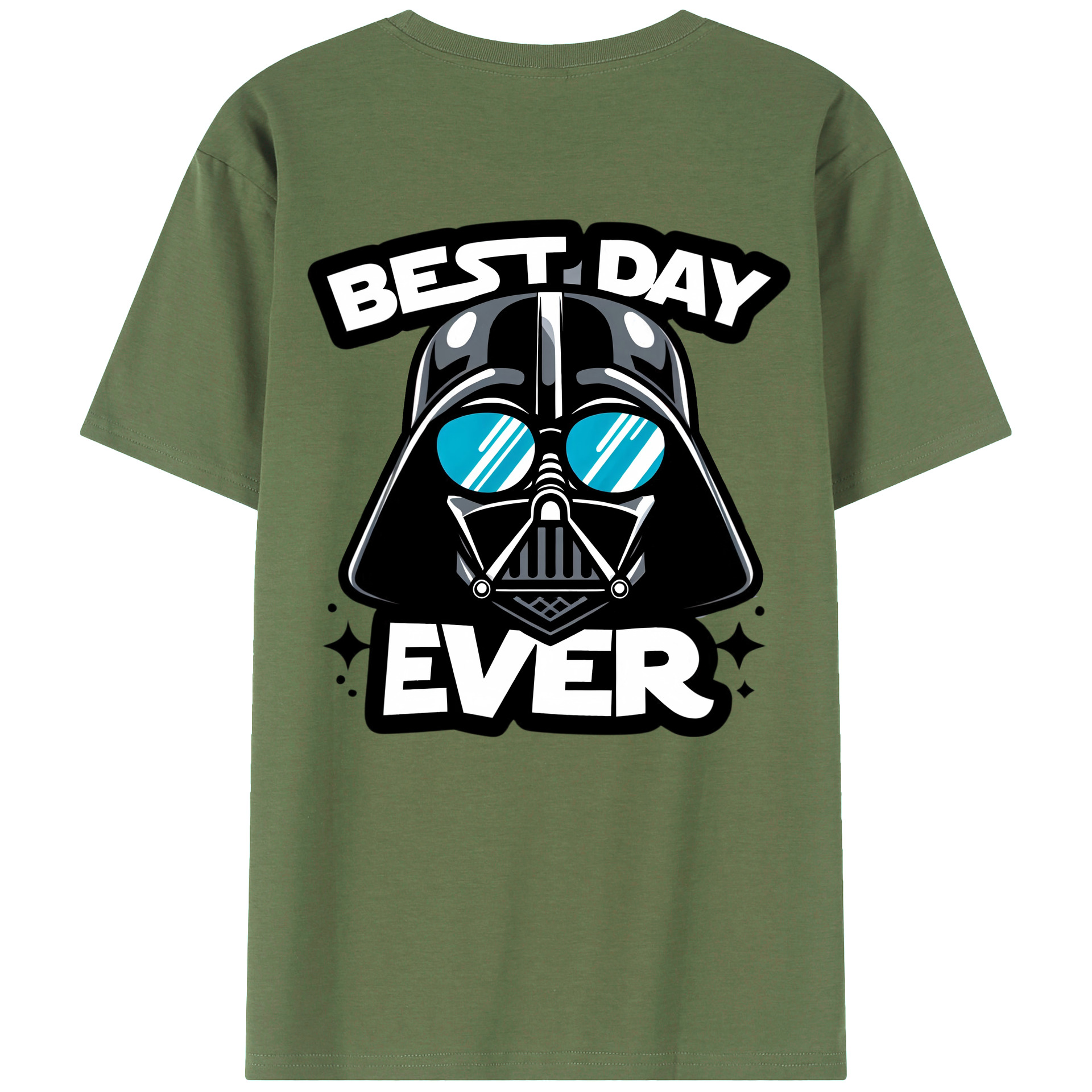 （画像用） スター・ウォーズ Star Wars 綿100％ メンズ半袖Tシャツ（バックプリント） 通気性